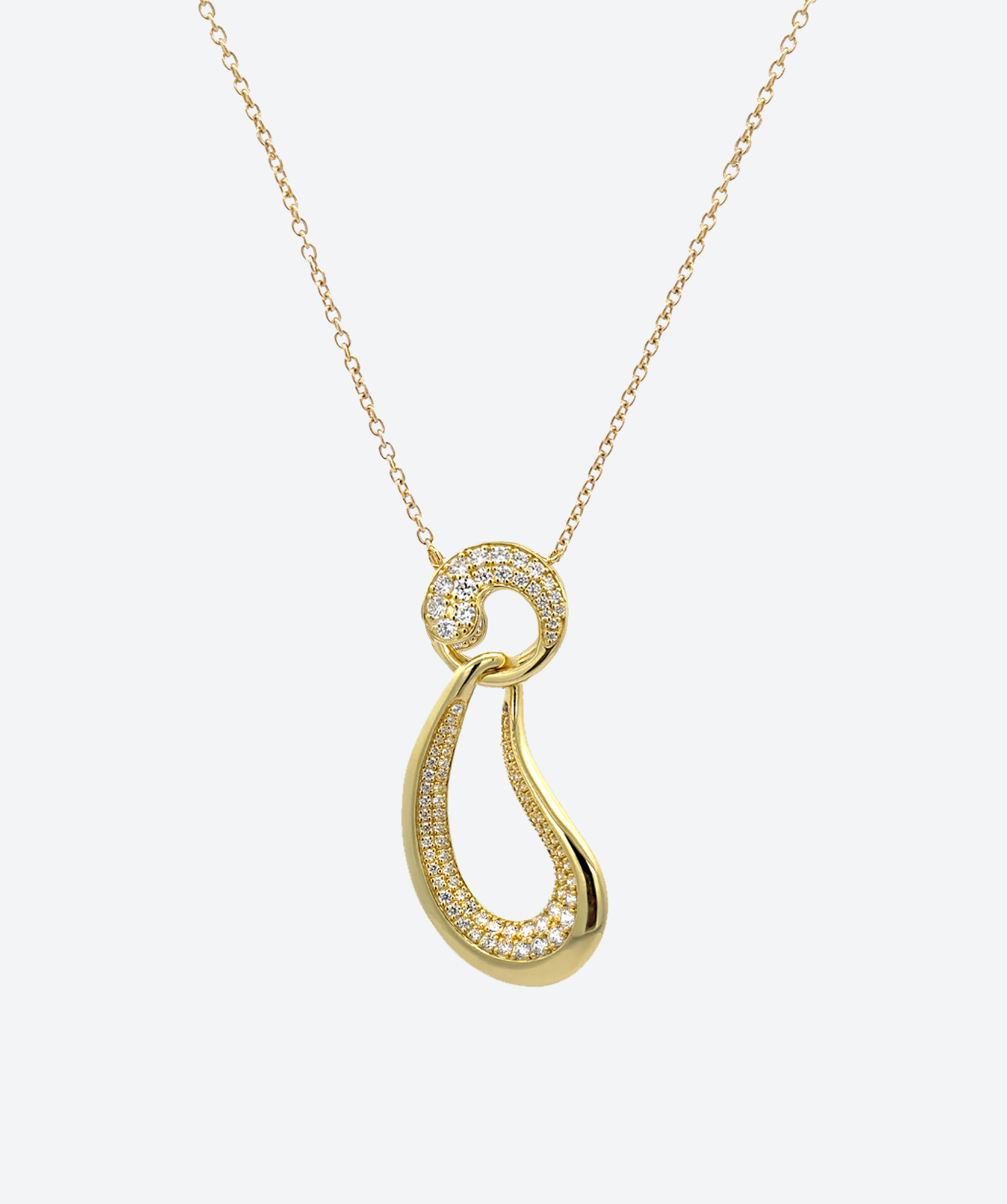Ying Yang 2 Way Drop Necklace – La Costa