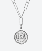 USA Medallion Necklace