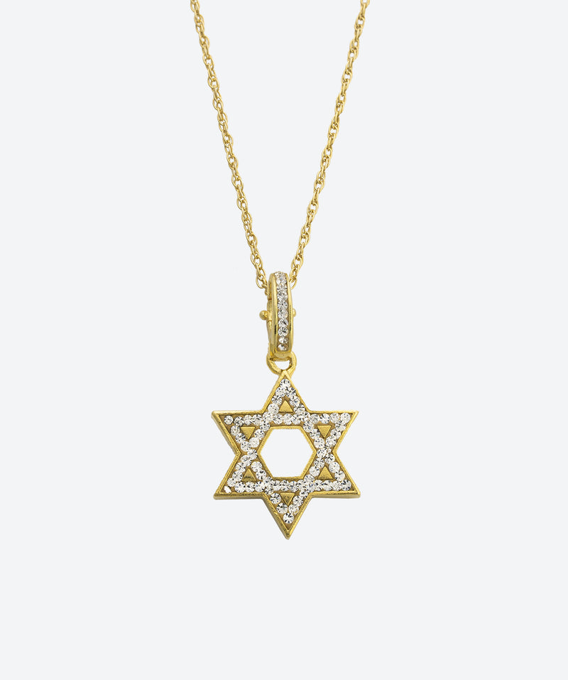 Reversible Star of David Necklace