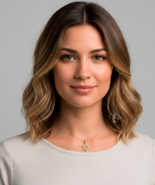 Reversible Star of David Necklace