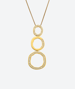 Semi Circle Cascade Necklace