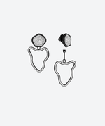 Dainty Open Geode Cascade Earrings