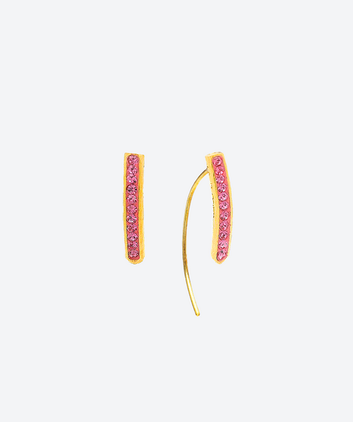 Petite Simplicity Loops Rose / Gold - La Costa Organic Jewelry