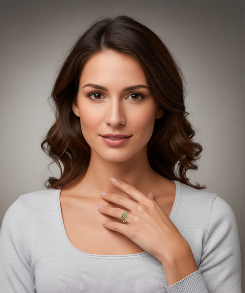 Multi Layer Dainty Ring