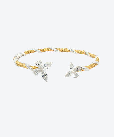 Monarch Butterfly Bangle Bracelet