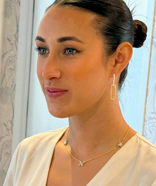 Monarch Butterfly Trio Necklace