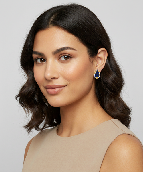 Tear Gem Dainty Studs