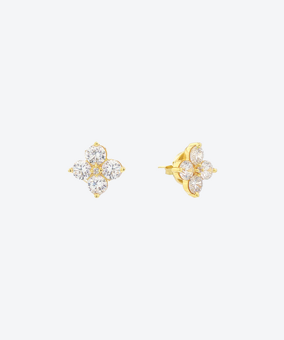 Flower Prong Studs