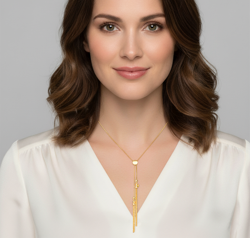 Tassel Double Slide Lariat