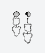 Open Geode Cascade Earrings