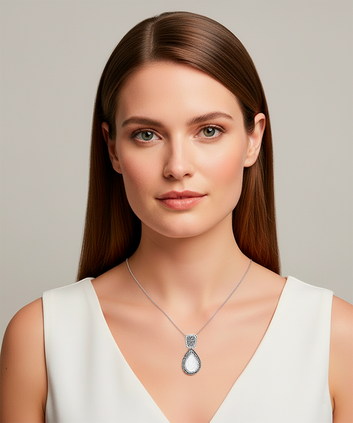 Endless Signature Tear Necklace