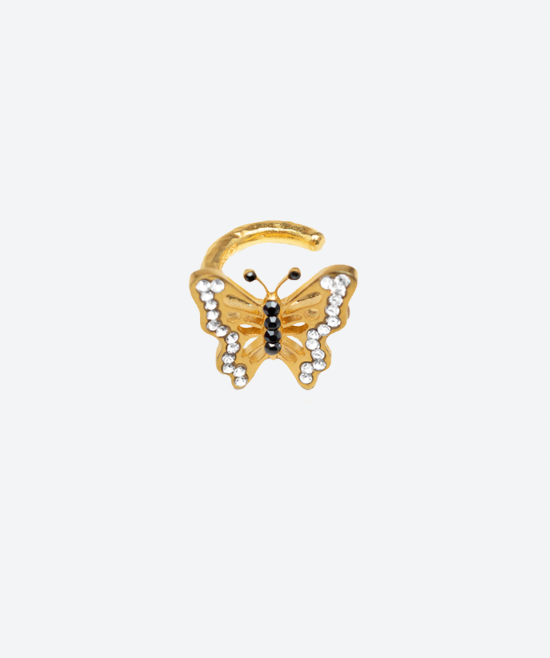 Mariposa Butterfly Pierceless Ear Cuff