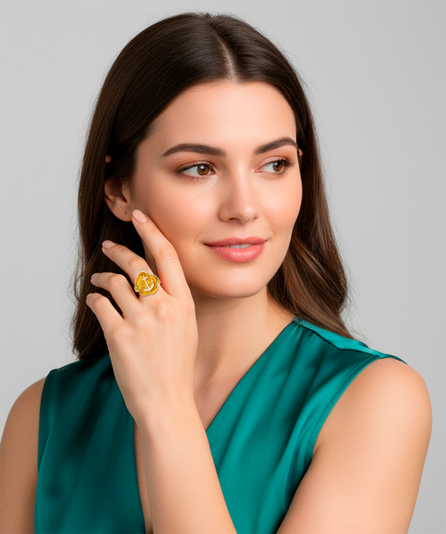 Bon Voyage Anchor Ring