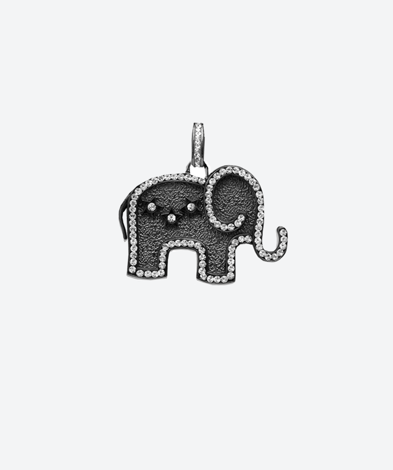 Mighty Elephant Medallion Charm