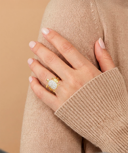 Dainty Turtley Cute Ring