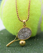 Love Game Tennis Necklace