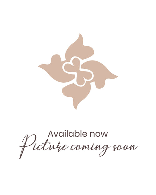 Reversible Star of David Necklace Crystal & Sapphire / Silver - La Costa Organic Jewelry